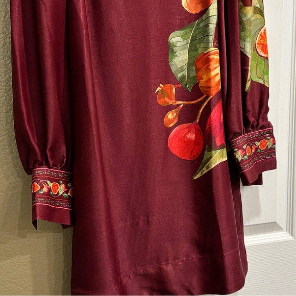 FARM RIO Floral Print Long Sleeve Dress size XXS - Picture 10 of 10